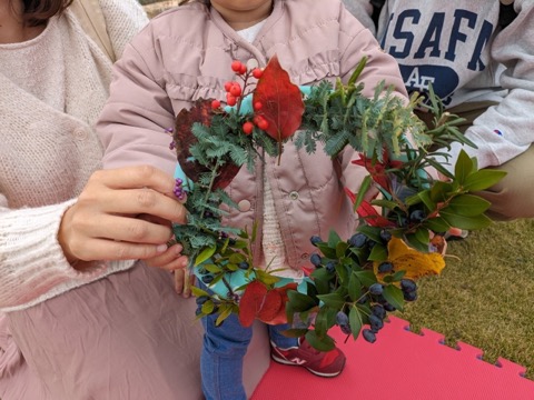恵愛病院のびのびひろば「自然あそび」